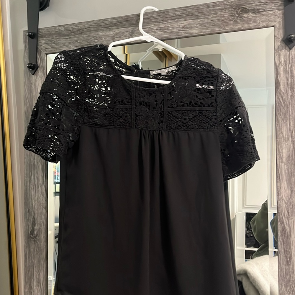 Daniel rain crochet top